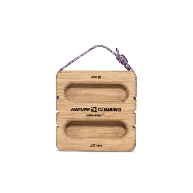 Nature Climbing Raw Hanger poutre escalade chêne portable