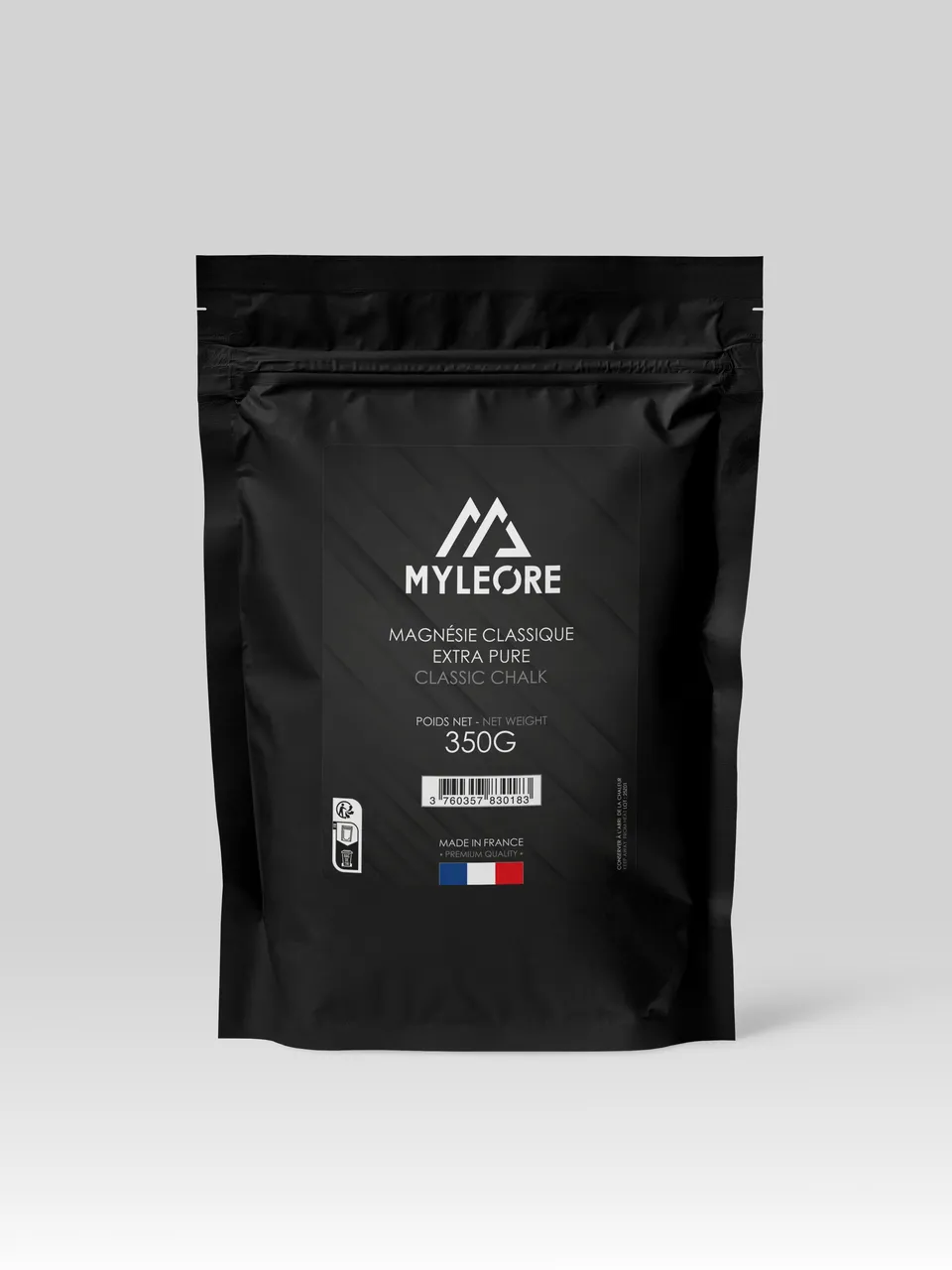 Myléore magnésie poudre classique 350 g adhérence immédiate