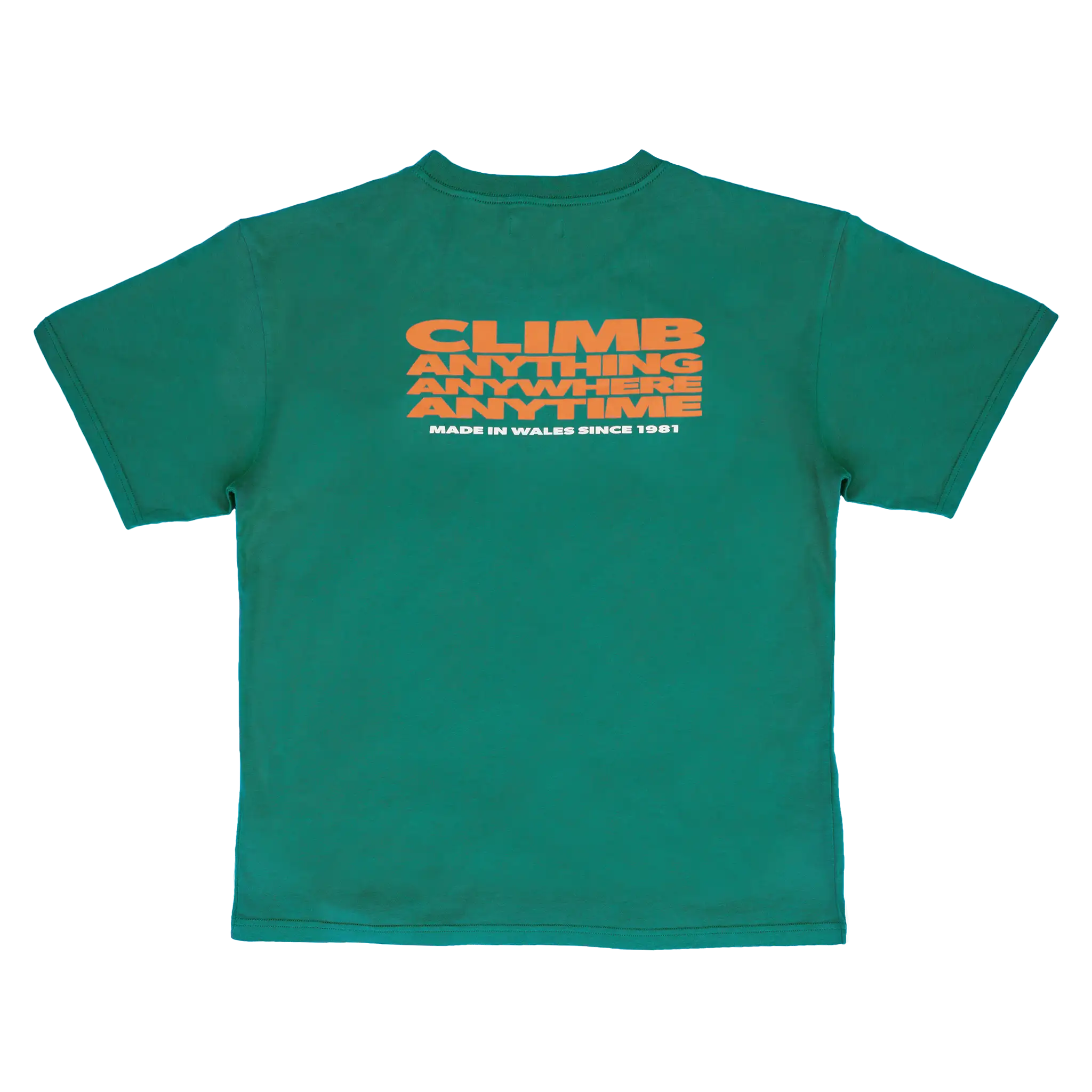 DMM Climb Anything tee-shirt bleu clair coton bio