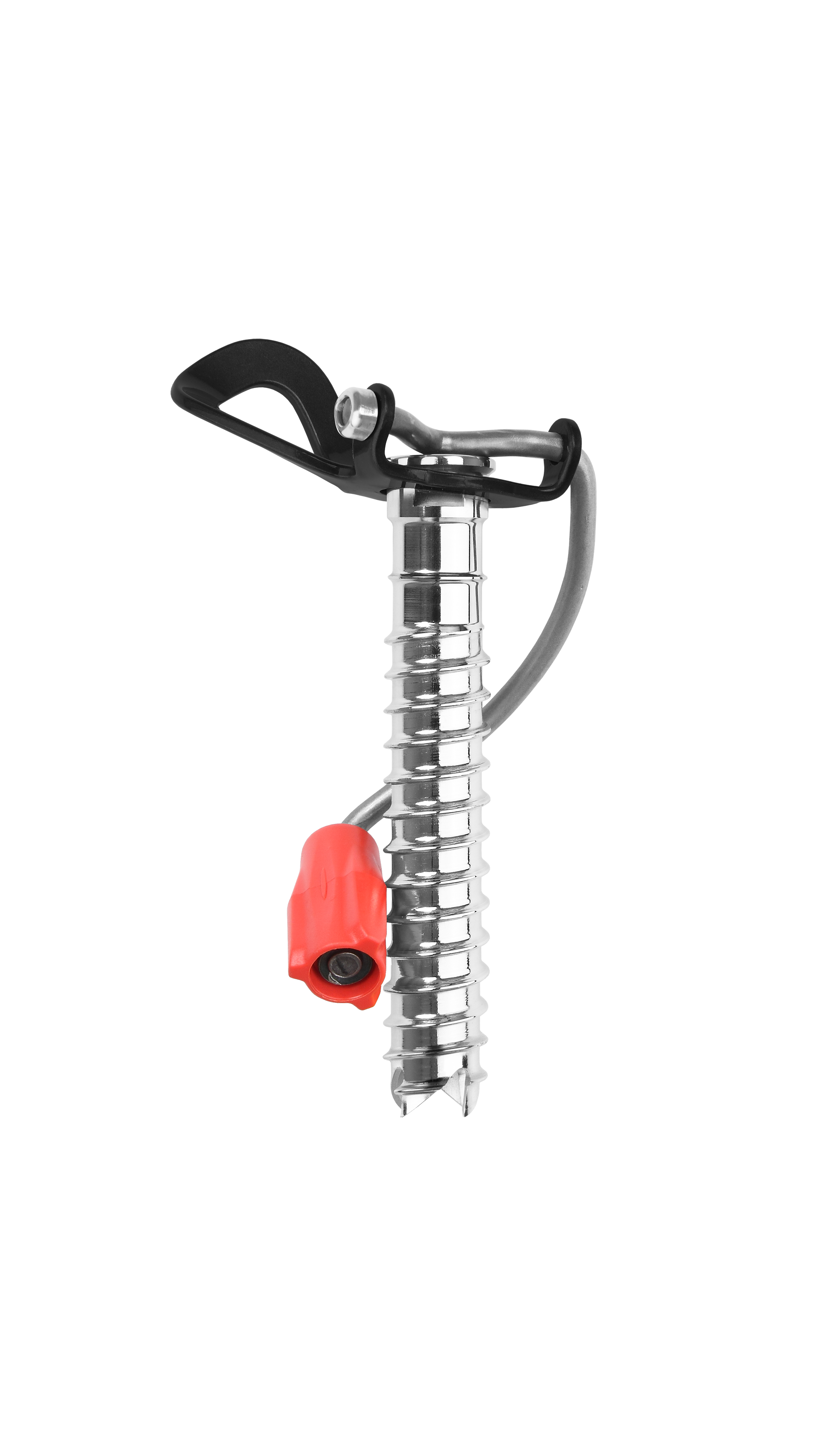 Grivel 360 broche à glace acier manivelle